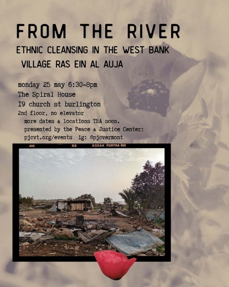 From the River: Ethnic Cleansing in the West Bank village of Ras Ein Al Auja